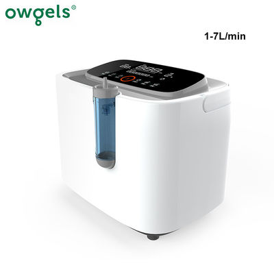 Φορητός ευφυής συμπυκνωτής 7L εγχώριου οξυγόνου Owgels