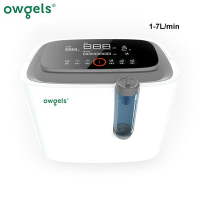 Φορητός συμπυκνωτής οξυγόνου Owgels, ηλεκτρικός συμπυκνωτής 7L οξυγόνου