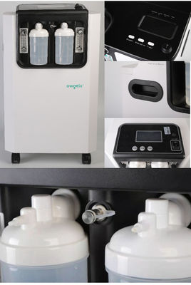 Συμπυκνωτής 10 οξυγόνου ιατρικού εξοπλισμού φορητός συμπυκνωτής οξυγόνου LPM με Nebulizer