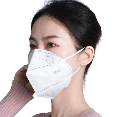τρισδιάστατη αντιβακτηριακή και ενάντή στον ιό προστατευτική μάσκα μασκών αναπνευστικών συσκευών μίας χρήσης KN95