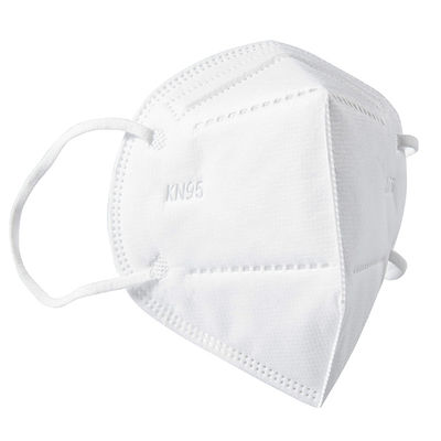 Μίας χρήσης KN95 μάσκα σκόνης αναπνευστικών συσκευών μασκών FFP2 NR EUA αντι ιών μη υφαμένη