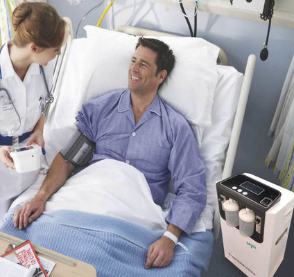 1 ιατρικός συμπυκνωτής οξυγόνου LPM για το σπίτι υγειονομικής περίθαλψης