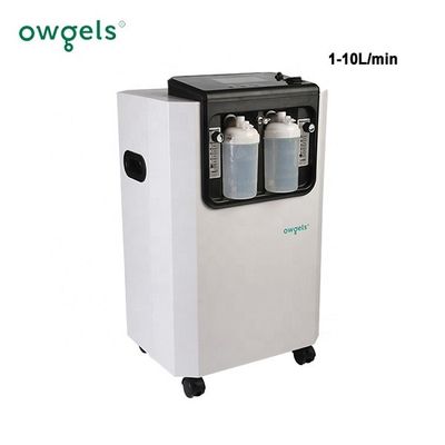 Ιατρικός συμπυκνωτής οξυγόνου οικιακού FDA υψηλής ικανότητας μηχανή 10 λίτρου