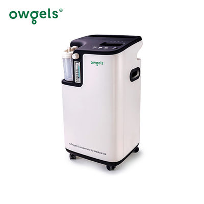 Πλαστικός άσπρος 350va 5l ιατρικός συμπυκνωτής οξυγόνου Owgels με τον ευφυή συναγερμό