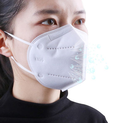 Μη υφαμένες μάσκες αναπνευστικών συσκευών KN95, αντι μάσκα προσώπου Meltblown ιών μη υφαμένη